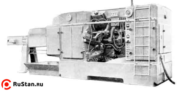 Автомат токарный шестишпиндельный горизонтальный прутковый 1А290-6 фото №1