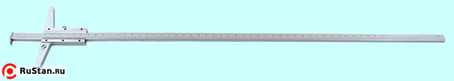 Штангенглубиномер 0- 500мм ШГ-500, цена деления 0.05 с зацепом "CNIC" (213-550C) фото №1