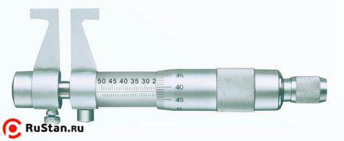 Микрометр Для внутренних измерений 25-50 мм (0,01) тв. сплавные измерительные поверхности "CNIC" (452-110) фото №1