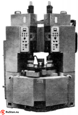 Полуавтомат притирочный вертикальный двухшпиндельный 3Е820Д-2 фото №1