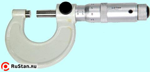 Микрометр Гладкий МК-100   75-100 мм (0,01) кл.т.2 ГОСТ6507-90 г.в. 1978-1996 фото №1