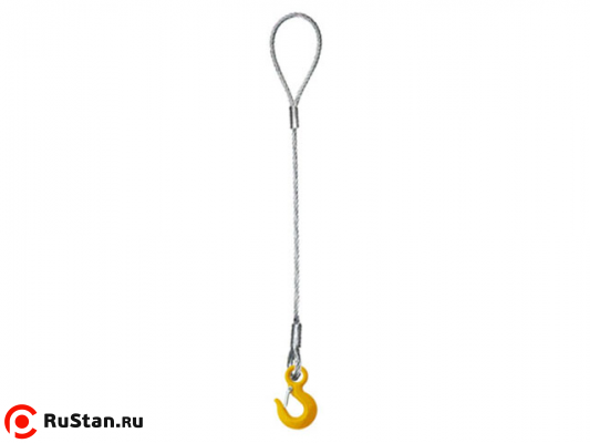 Строп канатный TOR 1СК г/п 12,5 т 5,0 м фото №1