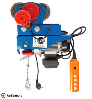С ТЕЛЕЖКОЙ таль электрическая REM PA 600/1200 кг 12/6 м фото №1