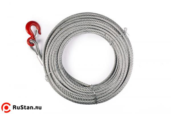 КАНАТ 12 м для лебёдки TOR МТМ 1600 1,6 т (тип ZNL) d=11мм фото №2 КАНАТ 12 м для лебёдки TOR МТМ 1600 1,6 т (тип ZNL) d=11мм фото №2