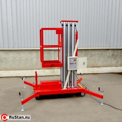 Телескопический Одномачтовый Подъемник ZX-1-080 OXLIFT 8000 мм 125 кг фото №2 Телескопический Одномачтовый Подъемник ZX-1-080 OXLIFT 8000 мм 125 кг фото №2