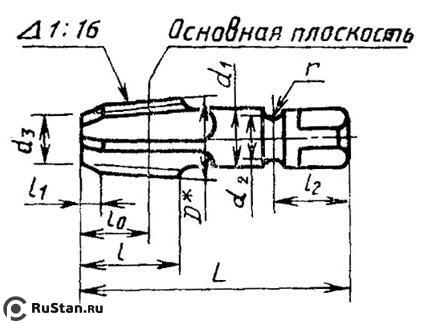 Метчик Rc 1 1/2" Р18 трубный конический, м/р. (11 ниток/дюйм) "CNIC" фото №1
