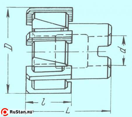 Развертка d 68,0х50 Н9 насадная Р6М5 со вставными пластинами Z=8 фото №1 Развертка d 68,0х50 Н9 насадная Р6М5 со вставными пластинами Z=8 фото №1
