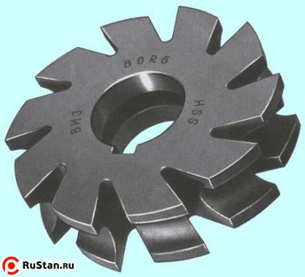 Фреза Вогнутая 125х40х32 R12,0 Р18 Z=10 тип2 фото №1 Фреза Вогнутая 125х40х32 R12,0 Р18 Z=10 тип2 фото №1