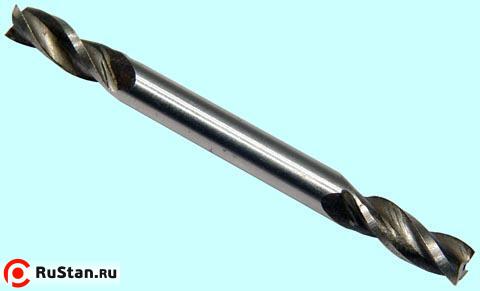Фреза Концевая d 5,0х18х65 ц/х Р9 Z=3 двухсторонняя фото №1 Фреза Концевая d 5,0х18х65 ц/х Р9 Z=3 двухсторонняя фото №1