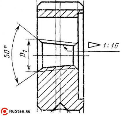 Плашка Коническая дюймовая К 1 1/4"(NPT), 11 1/2 ниток/дюйм, dнар.75мм Р6М5 "CNIC" фото №1 Плашка Коническая дюймовая К 1 1/4"(NPT), 11 1/2 ниток/дюйм, dнар.75мм Р6М5 "CNIC" фото №1