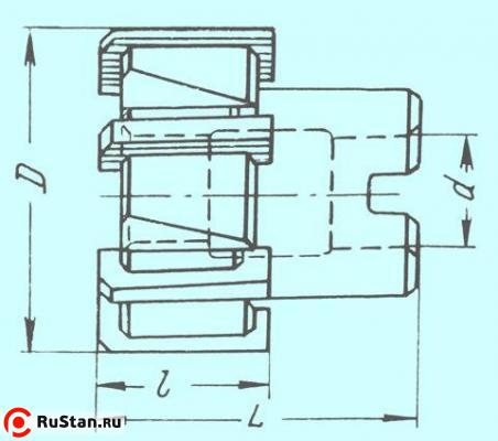 Развертка d 65,0х32х22 №2 насадная Р6М5 со вставными пластинами Z=8 (поле допуска:+0.050/+0.036) фото №1