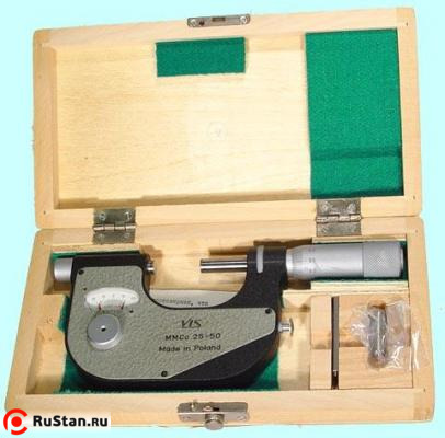 Микрометр Рычажный МР  25-50 мм (0,002) фото №1