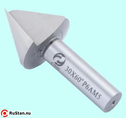 Фреза угловая - зенковка d 16,5х17.5х 63 конус 60° dхв=10мм Р6АМ5 ц/х Z=1 DIN334 "CNIC" фото №1 Фреза угловая - зенковка d 16,5х17.5х 63 конус 60° dхв=10мм Р6АМ5 ц/х Z=1 DIN334 "CNIC" фото №1