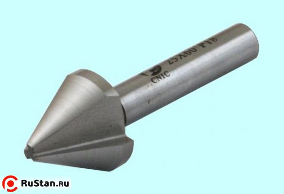 Фреза угловая - зенковка d 10,0х18.0х 50 конус 60° dхв=8мм Р18 ц/х Z=3 DIN334C "CNIC" фото №1 Фреза угловая - зенковка d 10,0х18.0х 50 конус 60° dхв=8мм Р18 ц/х Z=3 DIN334C "CNIC" фото №1
