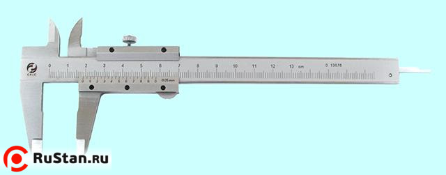 Штангенциркуль 0 - 125 ШЦ-I (0,05) с глубиномером "CNIC" (141-515C) фото №1