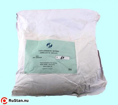 Шлифзерно 63С   4Н (GC F240) (упаковка 5кг) "CNIC" фото №1
