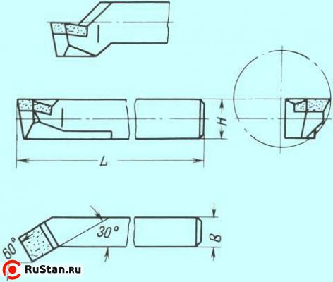Резец Расточной 25х25х200 ВК8 для сквозных отверстий фото №1 Резец Расточной 25х25х200 ВК8 для сквозных отверстий фото №1