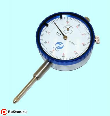 Индикатор Часового типа ИЧ-20, 0-20мм цена дел.0.01 (без ушка) "CNIC" (212-20) фото №1