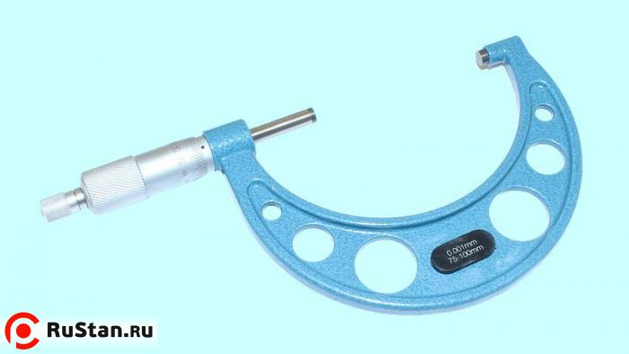 Микрометр Гладкий МК-100 75-100 мм (0,001) тв.сплав "TLX" (400-520М) фото №1 Микрометр Гладкий МК-100 75-100 мм (0,001) тв.сплав "TLX" (400-520М) фото №1