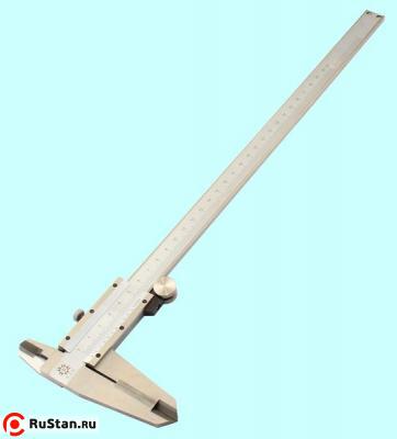 Штангенциркуль 0 - 300 ШЦТ-I (0,05) с тв.спл. губками, с глубиномером "TLX" фото №1