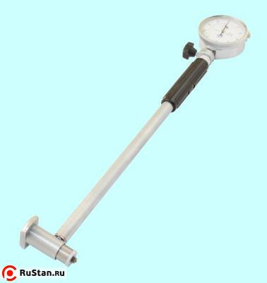 Нутромер Индикаторный 100-160мм НИ-160, глуб.изм. 200мм (0,01) 8 вставок "TLX" фото №1