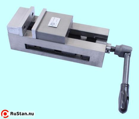 Тиски Станочные 100мм прецизионные неповоротные // и перпенд. 0,025/100 HRС50-60 QМ16100N "TLX" фото №1