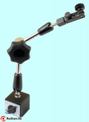 Штатив магн. с шарнирной стойкой и консолью, усилие отрыва  60кг "TLX" (тип 60830) фото №1