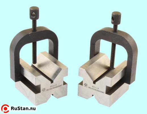 Призмы поверочные и разметочные  45х 40 х35мм тип П2-1 кл.точн.0 (комплект из 2-х шт) "TLX" фото №1