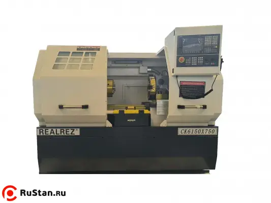 Токарный станок с ЧПУ Realrez CK 6150х750 SAM8 фото №1 Токарный станок с ЧПУ Realrez CK 6150х750 SAM8 фото №1
