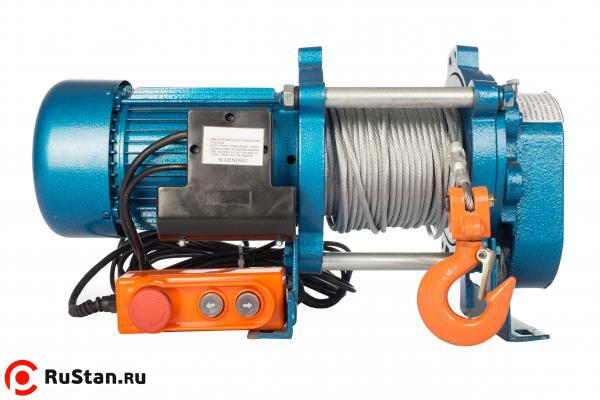 Лебедка TOR CD-500-A (KCD-500 kg, 220В) с канатом 40 м 
(алюминиевый корпус) фото №1