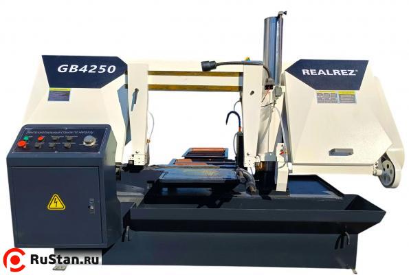 Полуавтоматический ленточнопильный станок REALREZ GB4250/60 фото №1 Полуавтоматический ленточнопильный станок REALREZ GB4250/60 фото №1