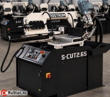 ПОЛУАВТОМАТИЧЕСКИЙ ЛЕНТОЧНООТРЕЗНОЙ СТАНОК S-CUT 2.6S фото №5 S-CUT 2.6S фото №5