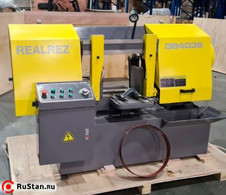 Полуавтоматический ленточнопильный станок REALREZ GB4038 фото №9 Полуавтоматический ленточнопильный станок REALREZ GB4038 фото №9