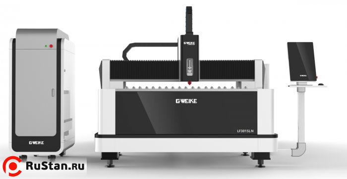 Вид спереди Лазерный станок для резки металла LF3015LN (Raycus 1кВт) фото №4 LF3015LN-2000 (IPG 2кВт) фото №4