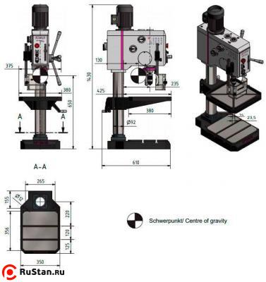 Вертикально-сверлильный станок OPTIdrill DH26GT фото №5 OPTIdrill DH26GT фото №5