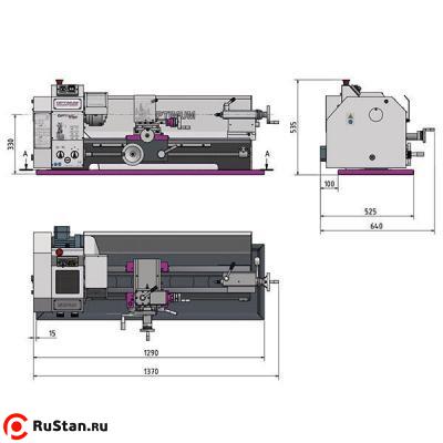 Настольный токарно-винторезный станок OPTIturn TU 2807 фото №3 OPTIturn TU 2807 фото №3