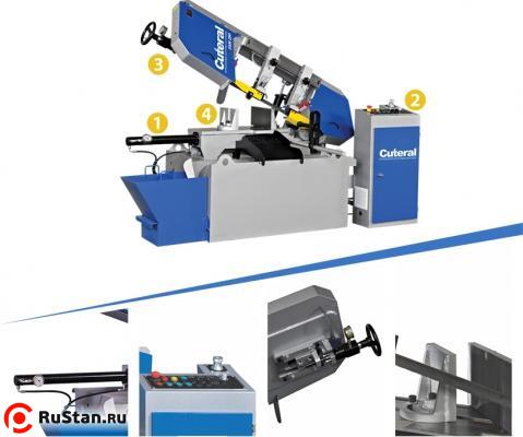Полуавтоматический ленточнопильный станок PSM 280 CUTERAL фото №2 PSM 280 CUTERAL фото №2