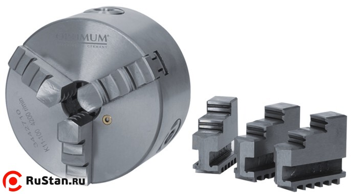 Прецизионный токарный патрон CS3P ø 200 мм Optimum Camlock D1-4" и D1-6" фото №2 Кулачки для патронов CS3P ø 200 мм Camlock D1-4" и D1-6" фото №2