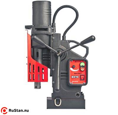 Сверлильный станок на магнитном основании МС-76+ - фото 1 фото №2 Сверлильный станок на магнитном основании МС-76+ - фото 1 фото №2
