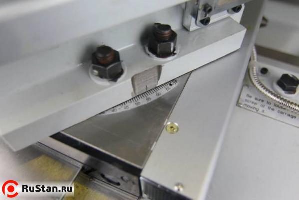 Для удобства нарезания конусов на станке предусмотрена возможность поворота верхней продольной салазки на угол ±70°. фото №15 METAL MASTER ZH 51150 DRO RFS фото №15