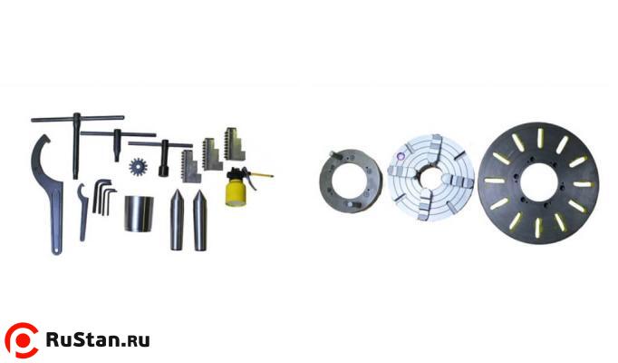 В ЗИП входят ключи, масленка, обратные каленые кулачки, неподвижный центр МТ №5, конус-переходник, планшайба, набор ключей и руководство пользователя. фото №25 METAL MASTER ZH 51150 DRO RFS фото №25