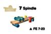 Семишпиндельный четырехсторонний станок Winner Feeler FE 7-23 - фото 12 миниатюра №13