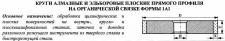 Круг алмазный 1А1(плоский прямого профиля) 150х10х5х32 АС4  80/63 100% В2-01 100,0 карат