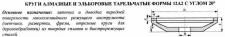 Круг алмазный 12А2-20град (тарельчатый) 125х10х2х16х32  АС4 200/160 100% В2-01 32,0 карат