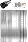 Патрон Цанговый с хв-ком 7:24 - BT50х200 (MAS403) c ЧПУ (М24х3.0) под цанги ЕR32 (BT50-ER32-200) 