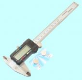 Штангенциркуль 0 - 150 ШЦЦТ-I (0,01) электронный с тв. спл. губками, с глубиномером 