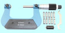 Микрометр Резьбовой со вставками  МВМ- 50, 25-50 мм (5 пар вставок)  