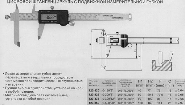 Напишите название частей штангенциркуля обозначенных на рисунке цифрами